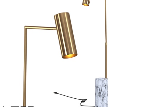 落地灯 LoftDesigne 8630 型号3d模型 