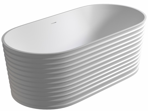  人造石浴缸 ABBER Stein AS96503d模型 