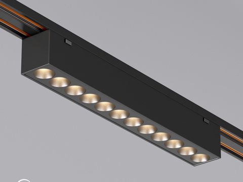  OM灯具 MAG-VIBE-LASER-L197-12W3d模型 