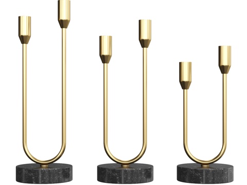  OM_烛台 Dobbel，Designboom3d模型 