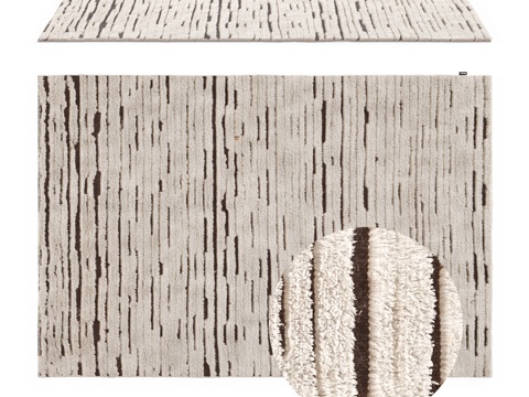  羊毛地毯 Decaro Rugs D1200043d模型 