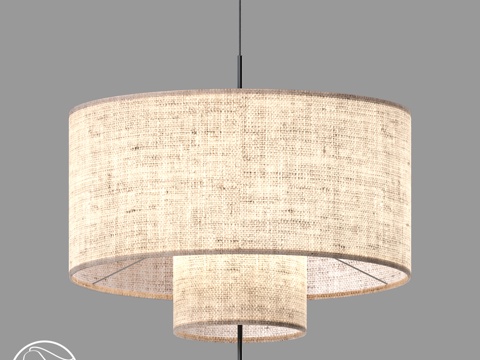  LampsShop.ru L1838 压力灯吊灯3d模型 