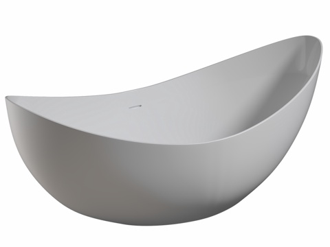  亚克力浴缸 ABBER AB93333d模型 