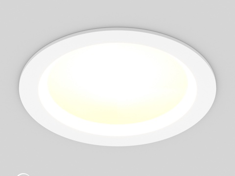  OM灯具 MS-MIST-BUILT-R220-30W3d模型 