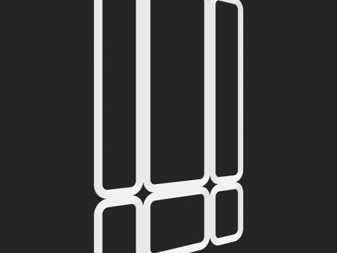  RosLepnina出品 ARIZONA 系列边框 4-5号3d模型 