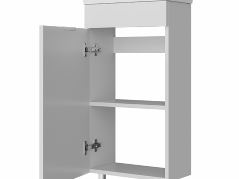  带水槽的OM柜 DIWO Anapa 40落地式3d模型 