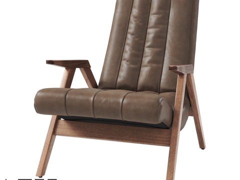  LoftDesigne扶手椅2574型号3d模型3d模型 