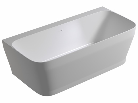  人造石浴缸 ABBER Stein AS96163d模型 