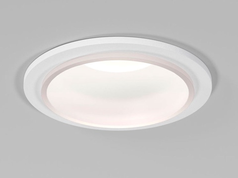  嵌入式灯具MilsGU10白色25010013d模型 