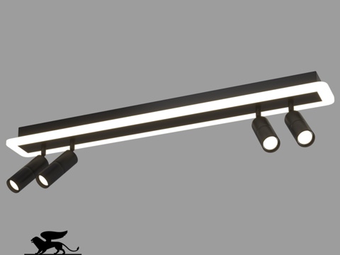  ARTE灯具 OM A2607PL-30BK3d模型 