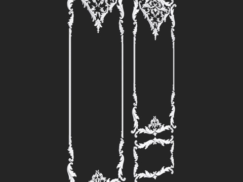  RosLepnina出品 ASTRA系列3-4号框架3d模型 