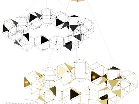  Odeon Light 5086 68L, 5087 68L3d模型 