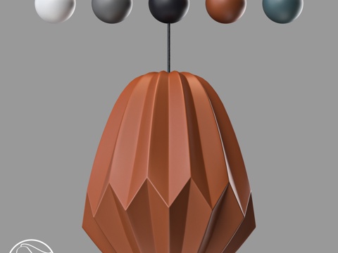  LampsShop. ru PDL2494 吊灯 Nomen3d模型 