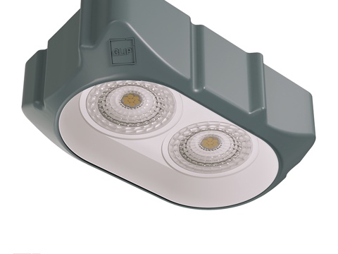  OM 无框椭圆灯 AntiSPOT3d模型 