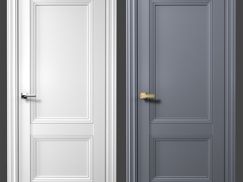  AurumDoors Cobalt 32室内门3d模型 