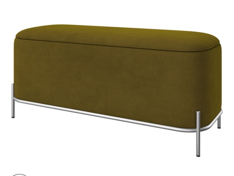  OM长凳 GRASS 100cm3d模型 