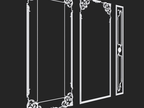  RosLepnina出品框架式卡米拉系列1-2-3号3d模型 