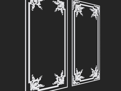  RosLepnina出品的QUEEN系列框架7-8号3d模型 