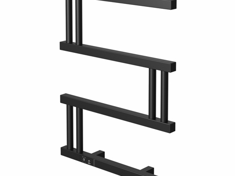  电动加热毛巾架 EWRIKA Penelope M 50x63d模型 