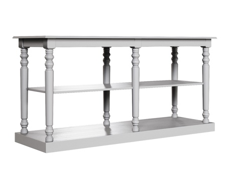  OM 经典风格大型边柜3d模型 