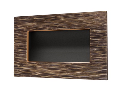  黄铜做旧矩形照明灯具3d模型 