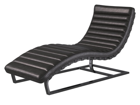  OM 躺椅 Nomad 黑色钢架3d模型 