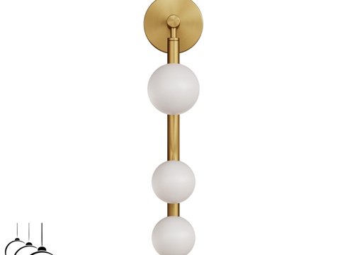  OM Inodesign Doll Gold 44.55123d模型 