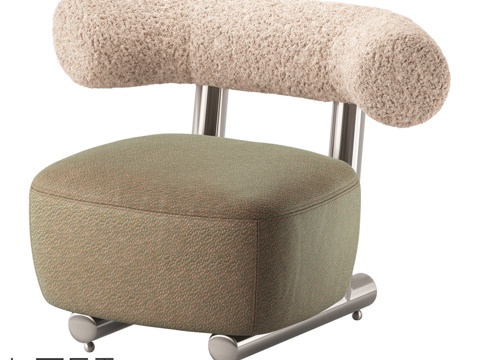  扶手椅 LoftDesigne 38164 型号3d模型 