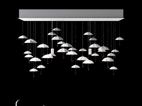  萨加蒂·雷内水晶吊灯 Re.120_60_803d模型 