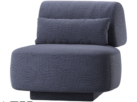  扶手椅 LoftDesigne 38168 型号3d模型 