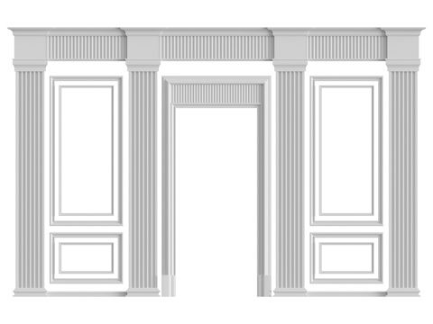  墙面装饰材料第103号3d模型 