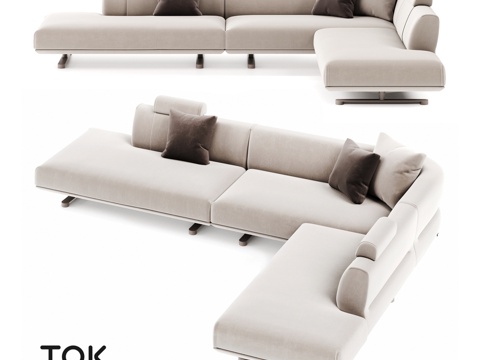  (OM) TAKT S9模块化沙发系列 Tok Furnit3d模型 