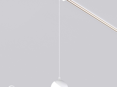  OM灯具 MAG-氛围-半球-悬挂-R100-6W3d模型 