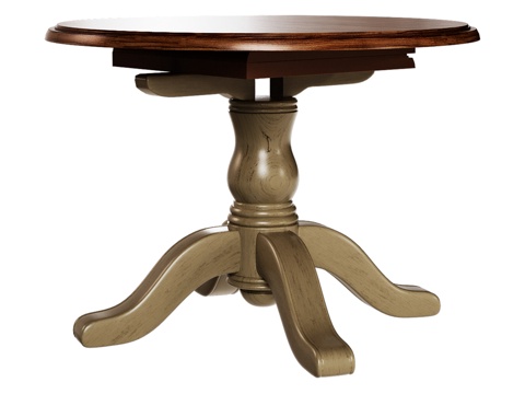  OM经典款伸缩餐桌3d模型 