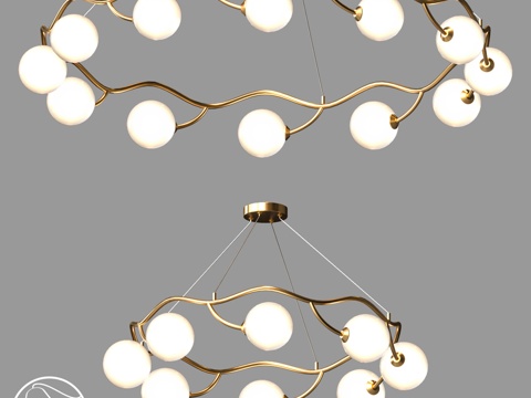  LampsShop.ru L1478 吊灯 Roxx3d模型 