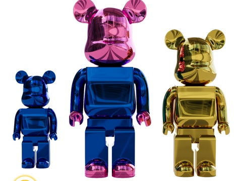  BEAR摆件3d模型 