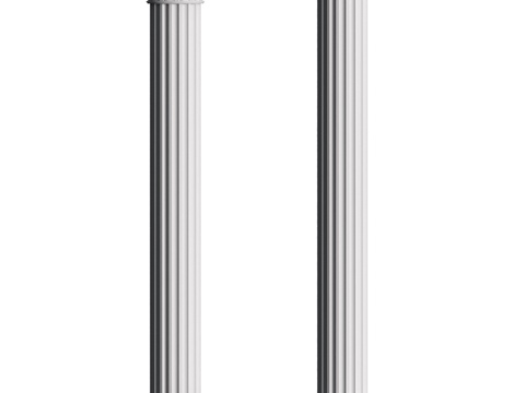  第31号柱与第33号柱3d模型 