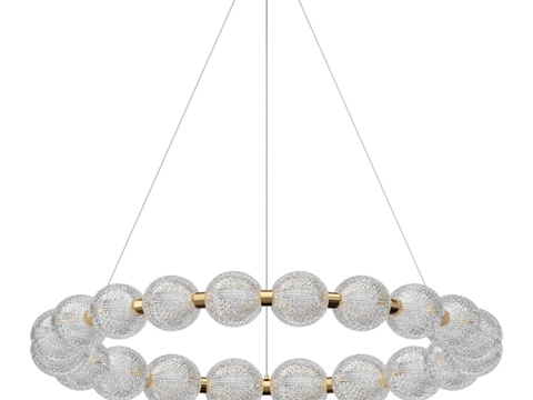  克劳迪吊灯青铜款 07629-20.20 OM3d模型 