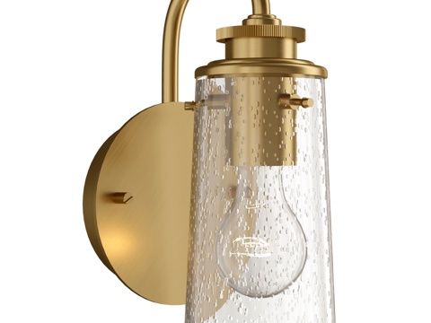  Kichler浴室壁灯 QN-BREALYN1-BB3d模型 