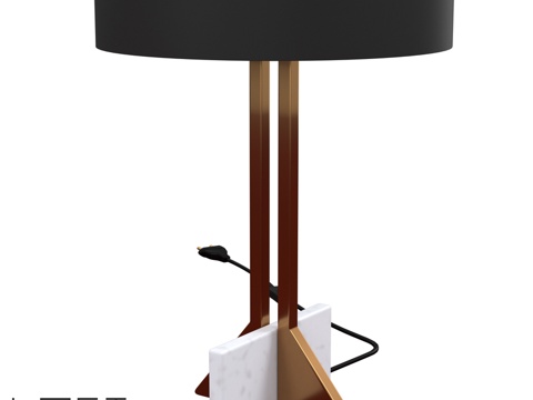  台灯 LoftDesigne 8441 型号3d模型 