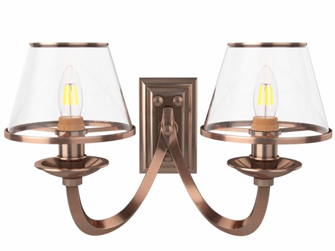 Covali WL-31125 黄铜壁灯3d模型