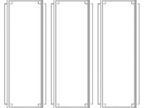  墙面装饰组合 No. 983d模型 