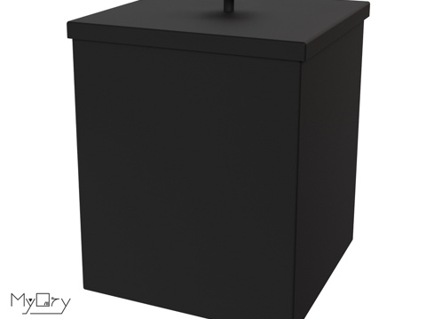  MyOry TrashBox单格垃圾桶3d模型 