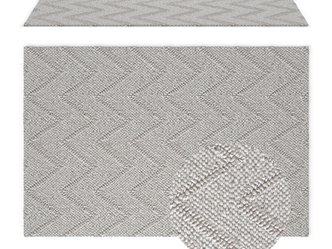  羊毛地毯 Decaro Rugs D1100033d模型 