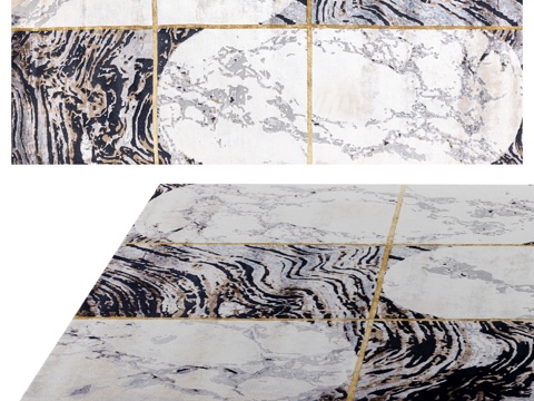  MARBLE T地毯 MARBLE-LINES-6-COLO3d模型 