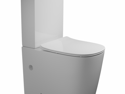  ABBER Bequem AC1112 马桶3d模型 