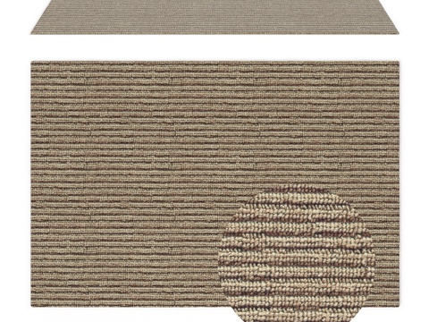  羊毛地毯 Decaro Rugs D1100143d模型 
