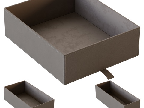  收纳套装3d模型 