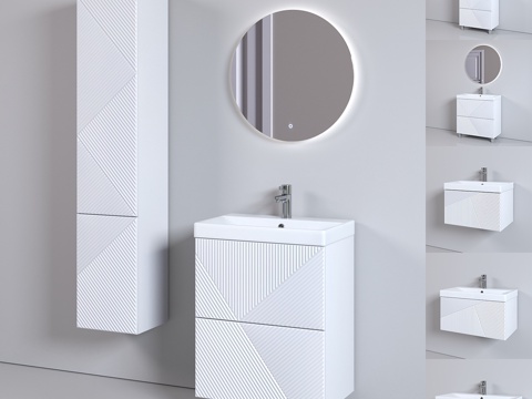  OM Edge_600_700_800_白色3d模型 