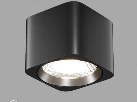  OM灯具 SP-DICE-S78x78-10W3d模型 